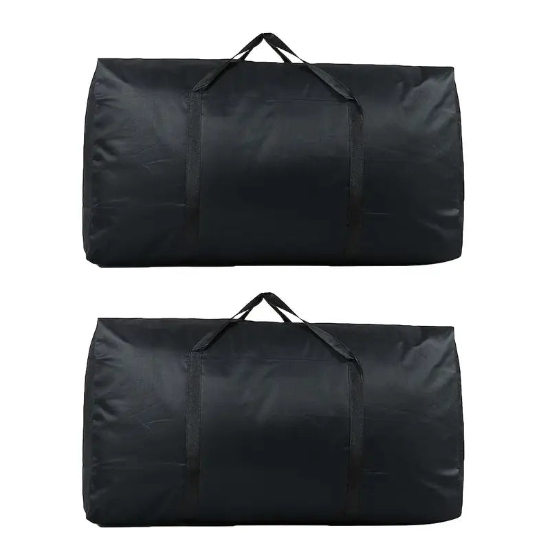 Lot de 2 grands sacs de voyage pliables  Bagage léger, robuste et grande capacité