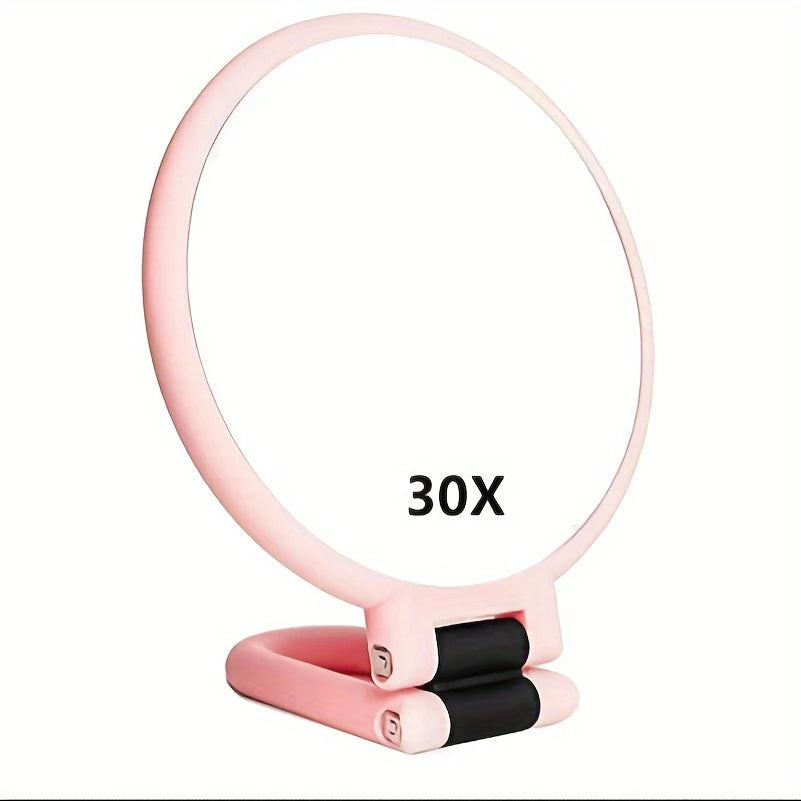 Miroir de Maquillage Grossissant 30/40X – Précision Extrême pour Épilation, Soins du Visage et Maquillage Détaillé