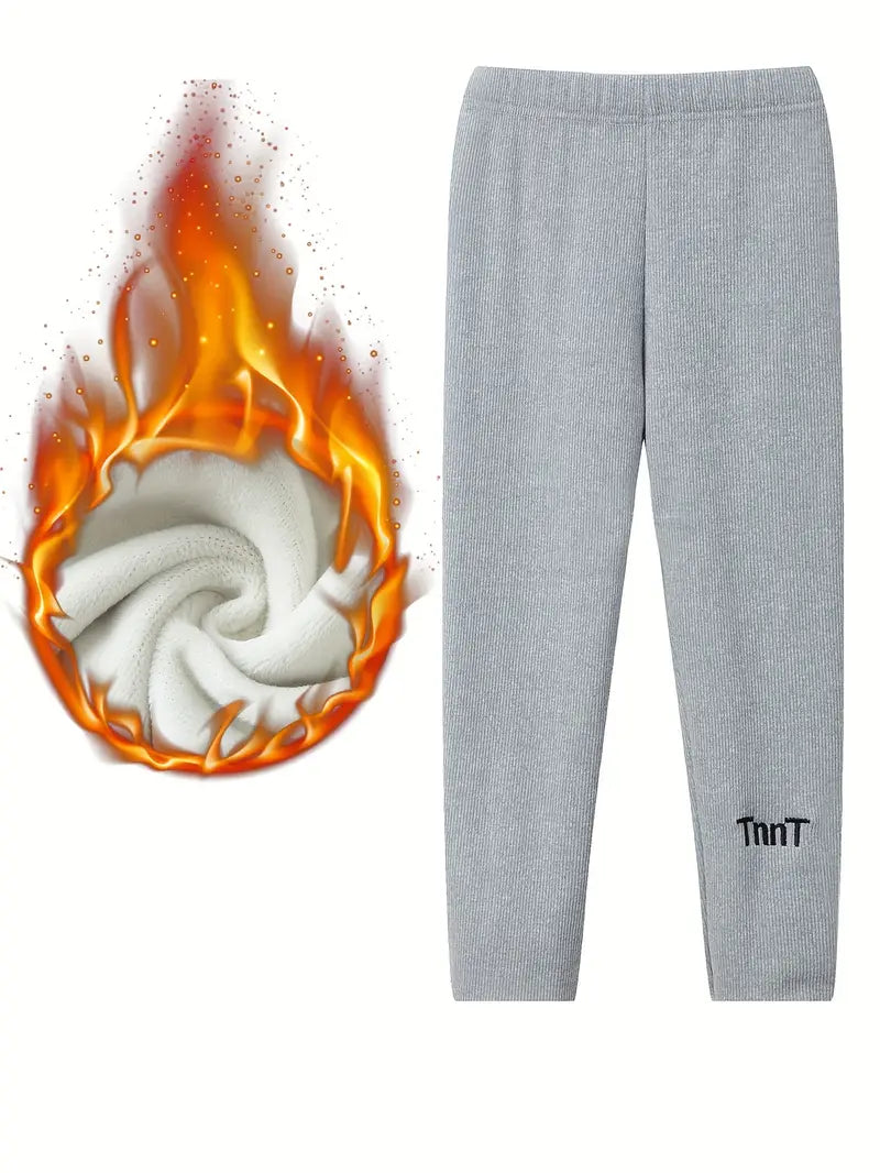 Pantalon Fille Hiver Chaud – Legging Épais Polaire Confortable