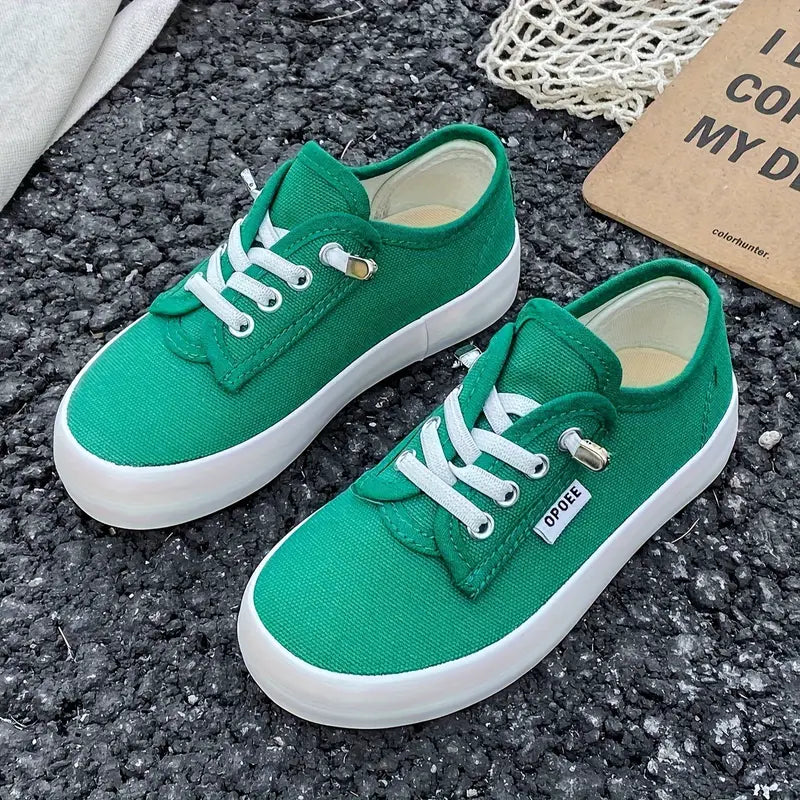 Baskets fille léopard – Chaussures de sport tendance en toile respirante avec semelle antidérapante