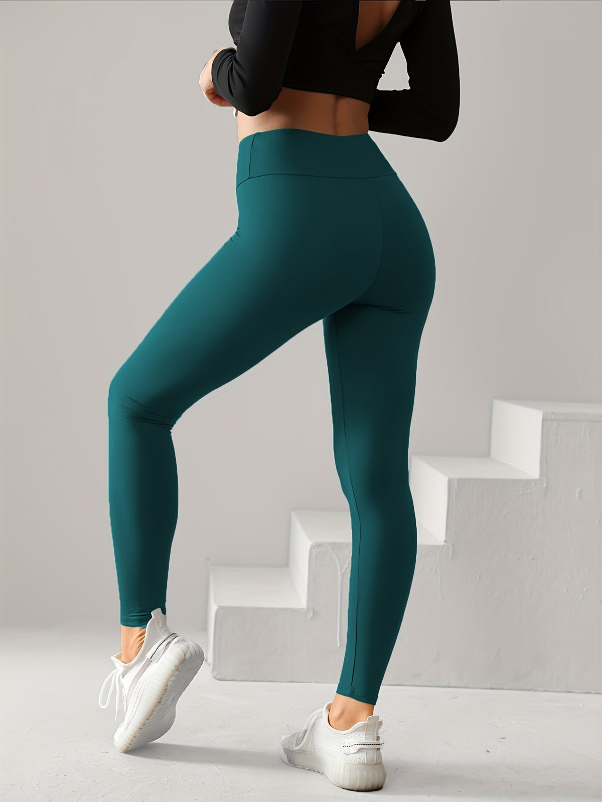 Pantalon de yoga intégral taille haute pour femme