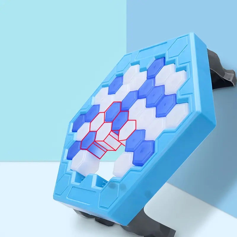 Jeu du Pingouin sur Glace – Jeu d’Équilibre Amusant à Casser les Blocs pour Enfants