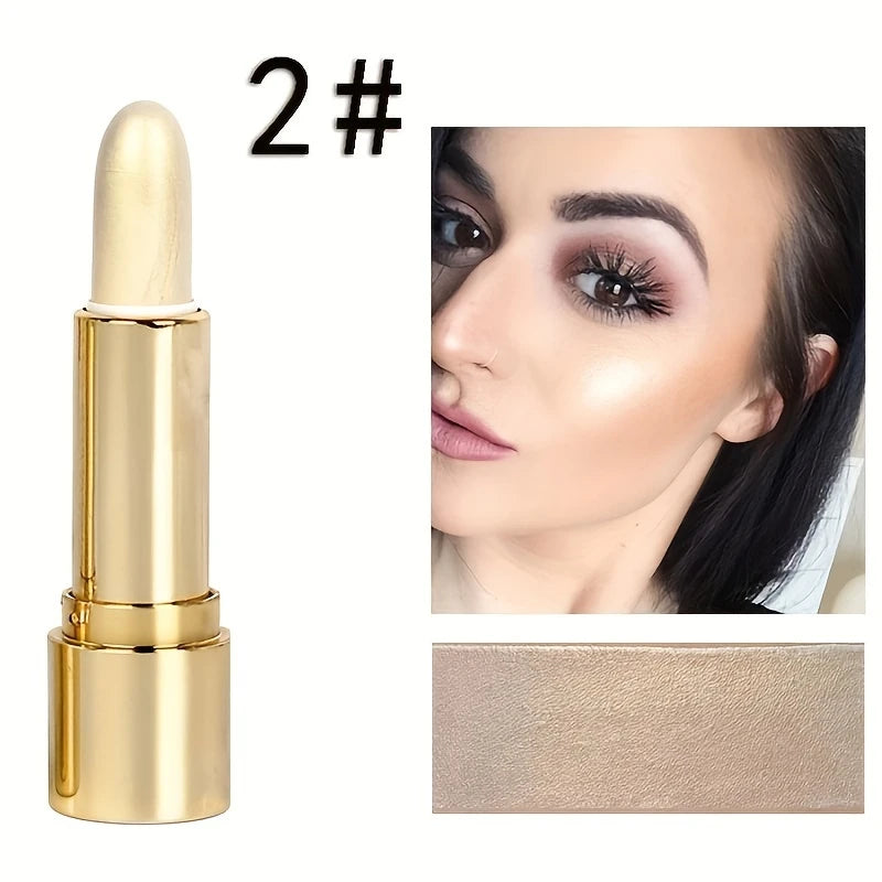 Enlumineur en Stick Effet Glow – Illuminateur Crème Nacré pour un Teint Sculpté