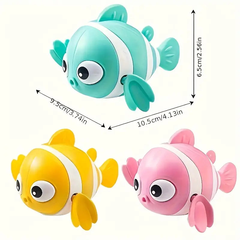 Jouet de Bain Poisson Nageur pour Bébé – Jeux Aquatiques Amusants et Colorés