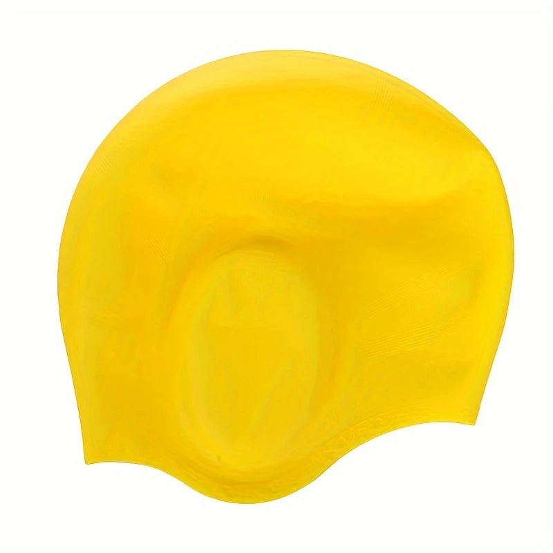 Bonnet de Bain en Silicone – Étanche, Confortable et Résistant pour Natation et Sports Nautiques