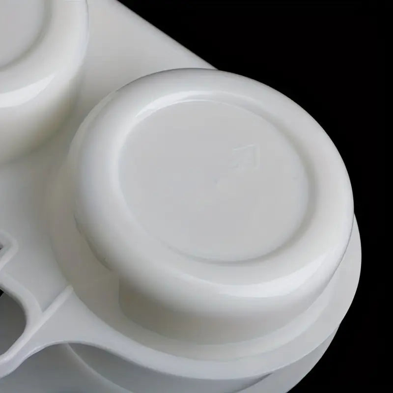 Moule à Œufs Pochés pour Micro-Ondes – Cuiseur Double Rapide et Sans Matière Grasse