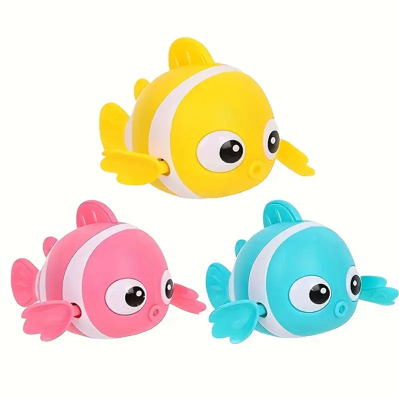 Jouet de Bain Poisson Nageur pour Bébé – Jeux Aquatiques Amusants et Colorés