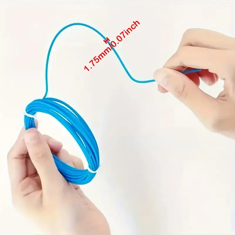 Filament PLA Multicolore pour Imprimante 3D – Pack de Bobines 1.75 mm, Impression Facile et Couleurs Vives