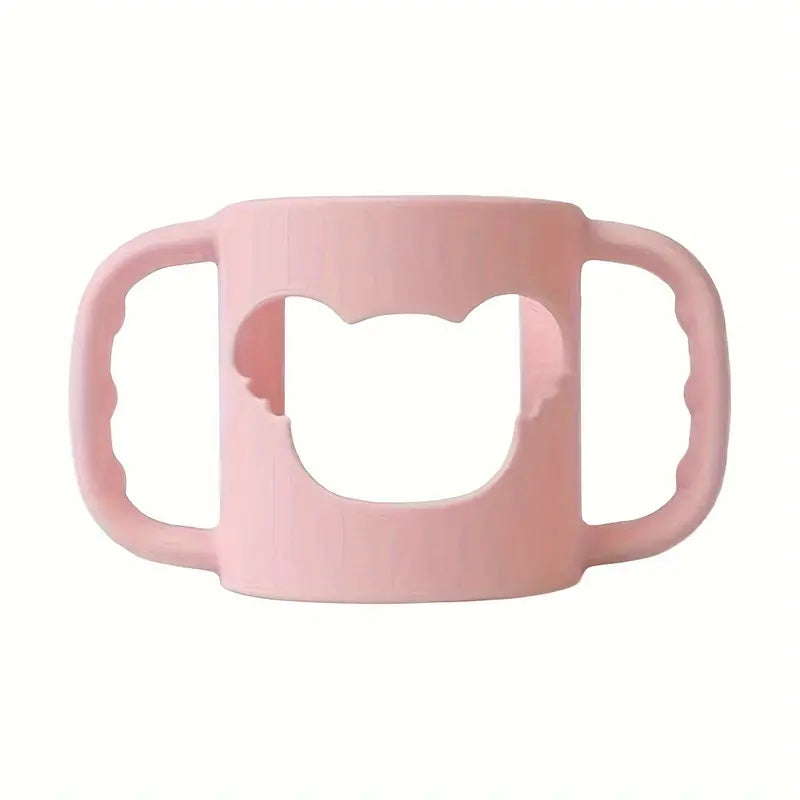 Poignée en silicone pour biberon – Accessoire antidérapant à double prise