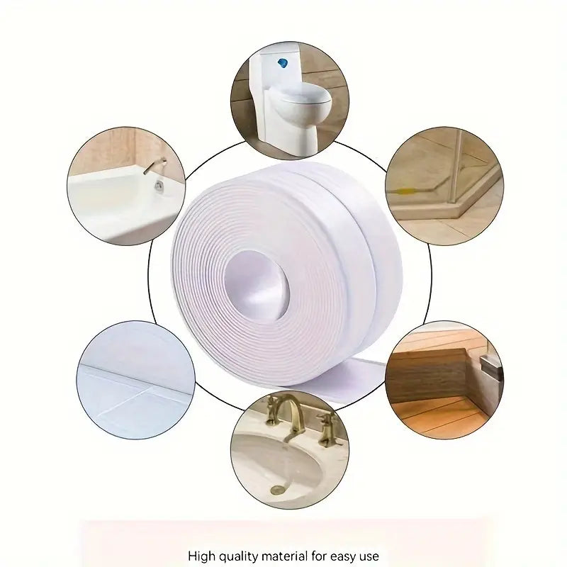 Dévidoir de ruban adhésif rose avec 10 recharges – Idéal pour bureau, école et emballage cadeau