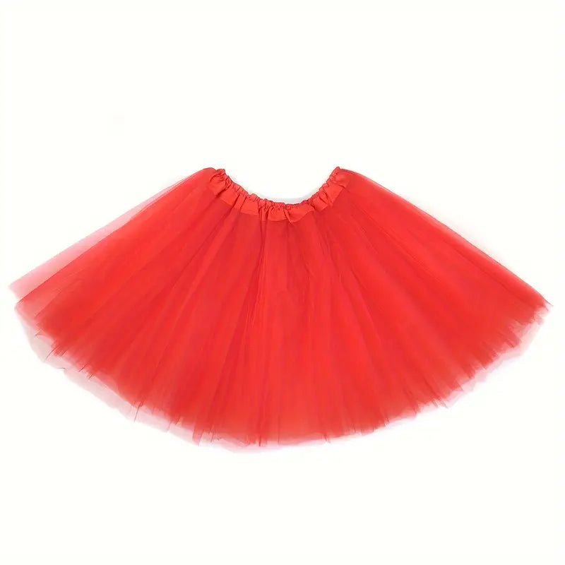 Jupe tutu colorée fille – Déguisement danse, fête et carnaval