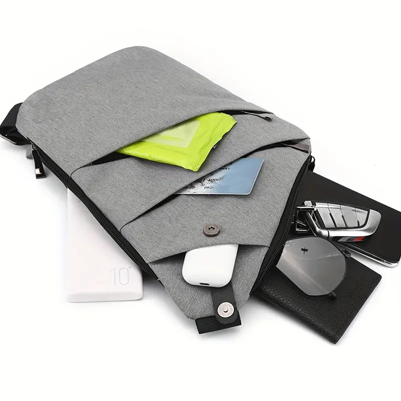 Sac Bandoulière Homme Antivol Design Moderne – Sacoche Épaule Compacte et Ergonomique pour Voyage, Travail et Quotidien