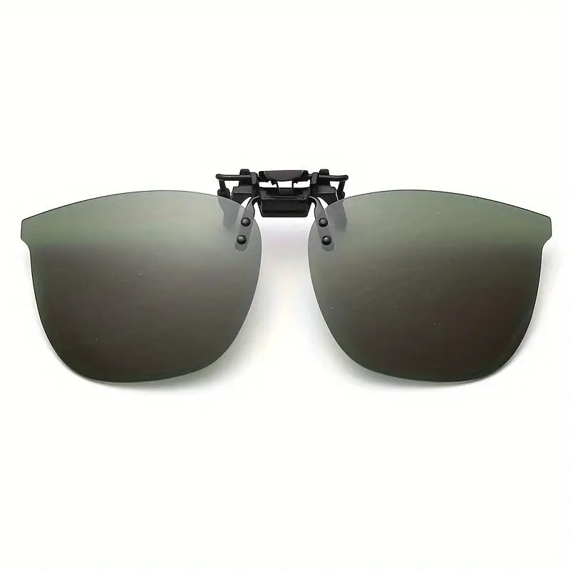 Clip lunettes de nuit homme – Verres jaunes anti-éblouissement pour conduite et vision claire