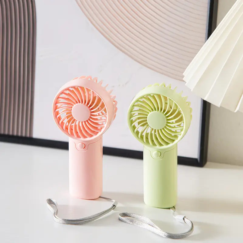 Mini Ventilateur Portable USB – Silencieux, Rechargeable et Léger, Idéal pour l’Été et les Déplacements