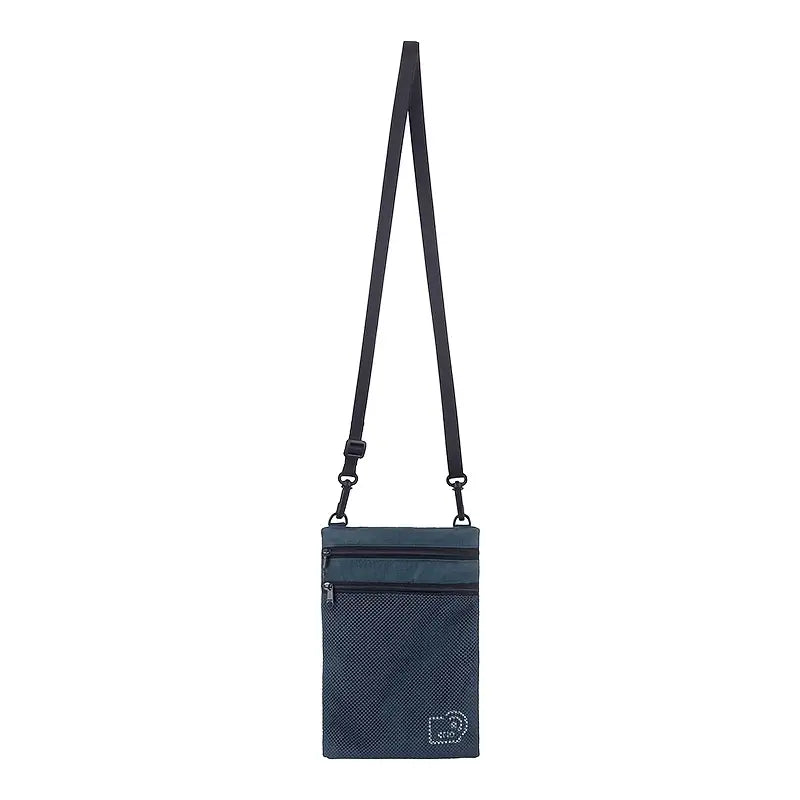 Sacoche tour de cou antivol Protège-passeport léger et discret avec poches zippées pour voyage sécurisé