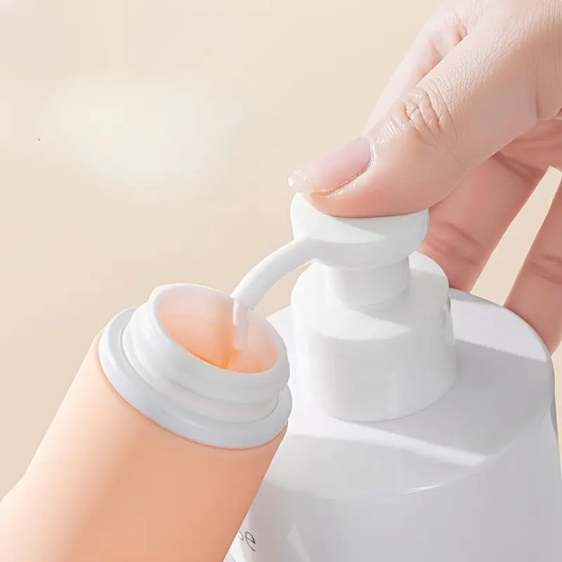 Flacon de voyage bébé en silicone – Pot rechargeable étanche motif patte mignonne