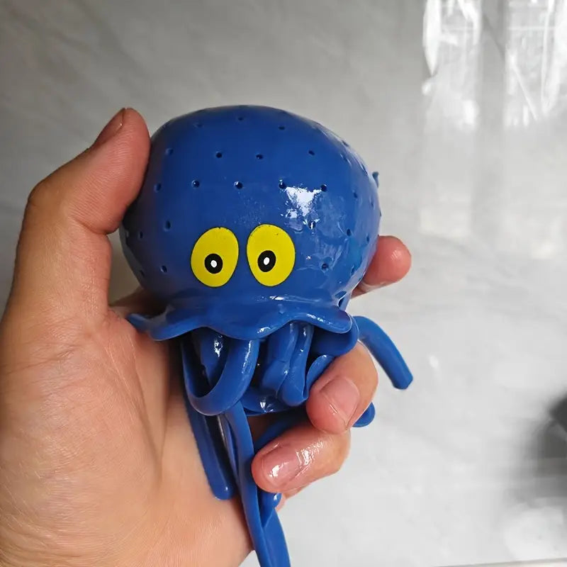 Jouets pieuvres colorées flottantes – Jeux d’eau amusants pour bain, piscine et plage