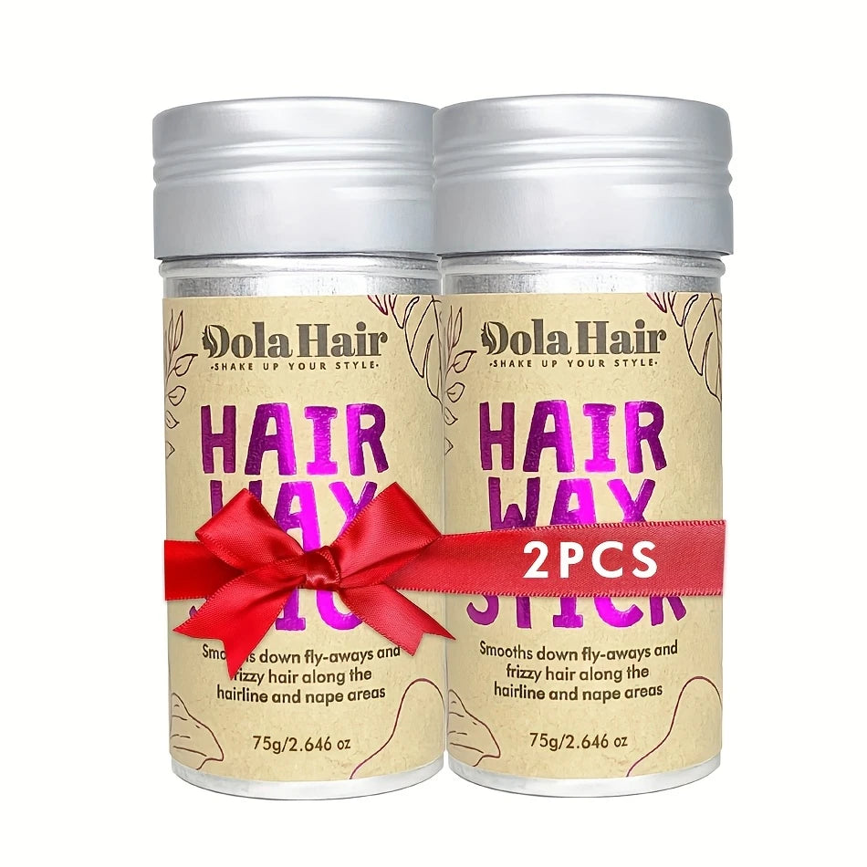 Stick Cire Coiffante Anti-Frisottis – Hair Wax Stick Dola Hair 75g pour Cheveux Rebelles et Baby Hair