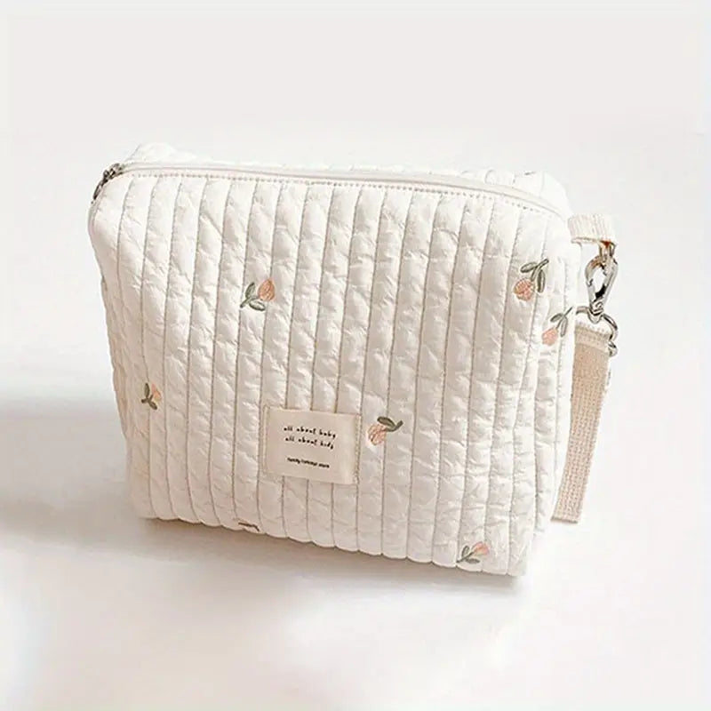 Trousse de toilette bébé matelassée – Sac de voyage compact et mignon avec plusieurs motifs