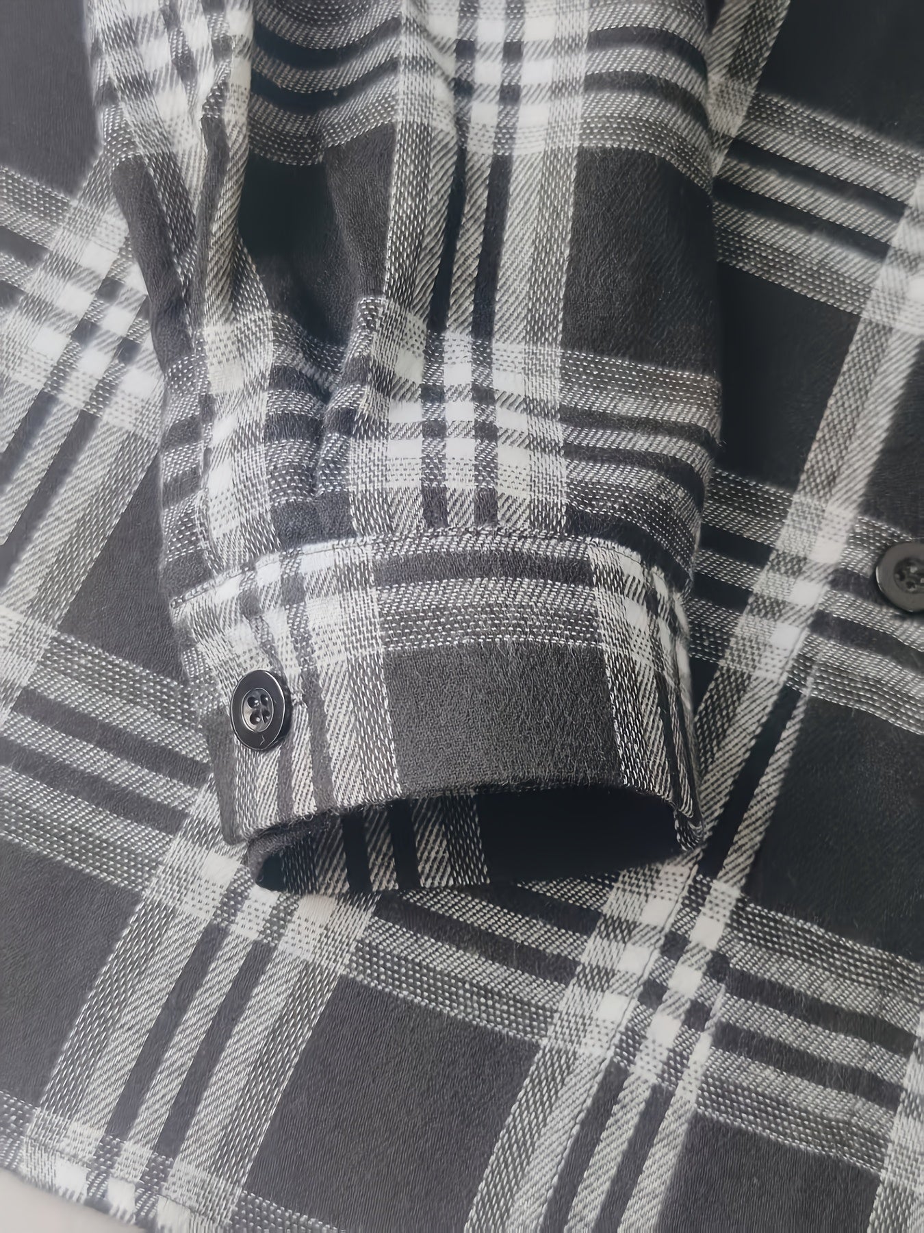 Chemise décontractée classique à carreaux pour homme