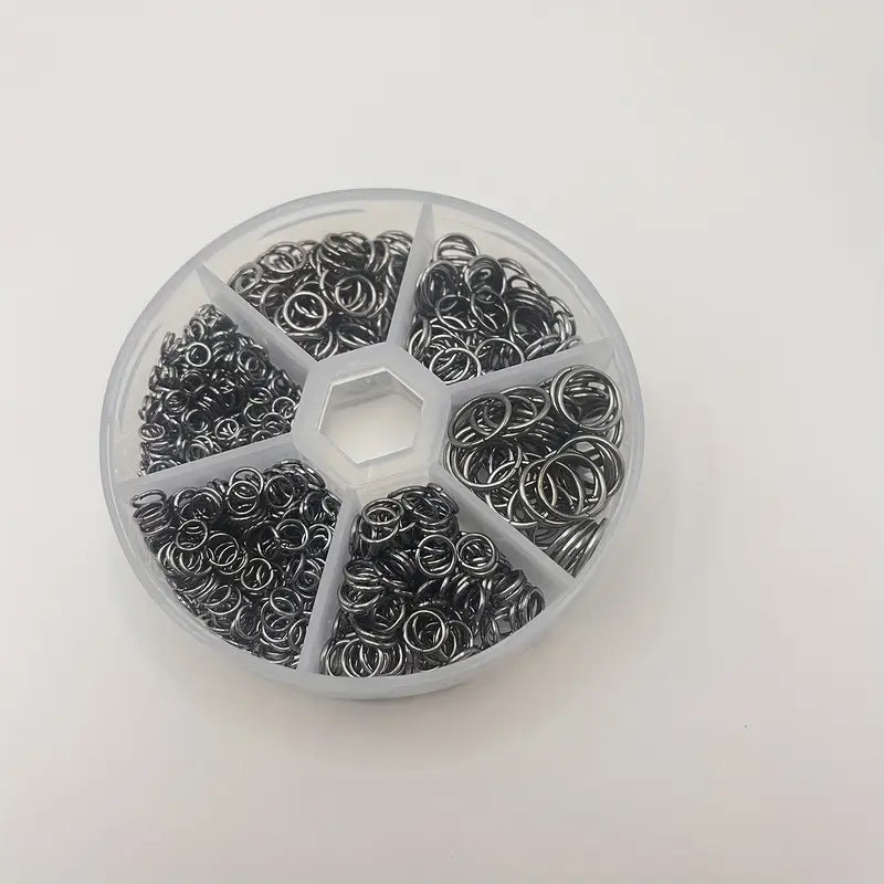 Lot d’Anneaux de Jonction en Métal – Accessoires de Bricolage pour la Création et Réparation de Bijoux