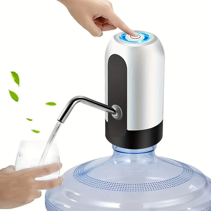 Un appui, et l'eau coule