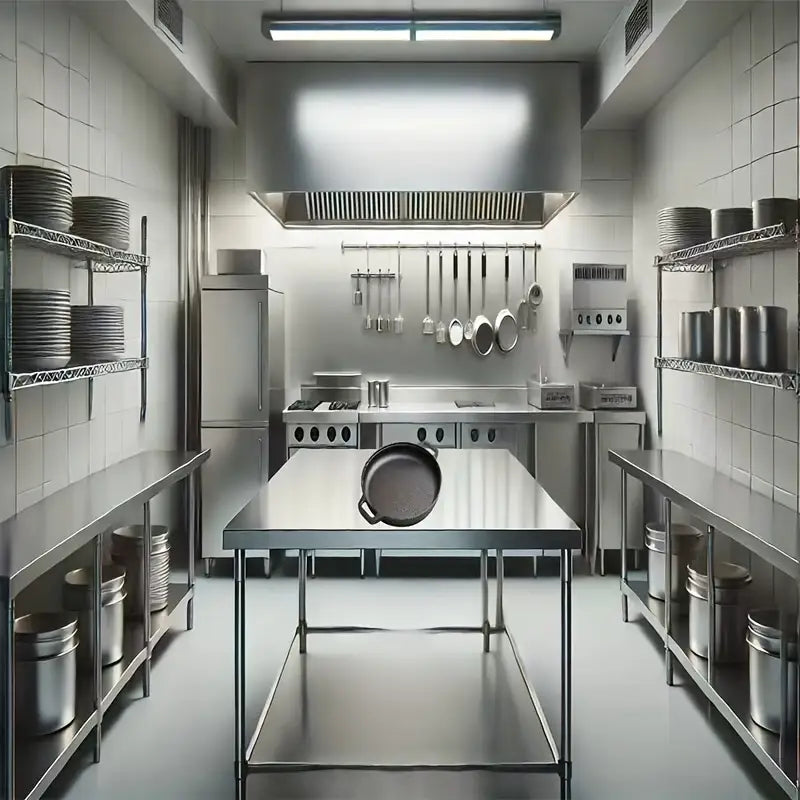 Poêle en fonte camping avec poignées – Plat de cuisson robuste pour barbecue, feu de camp et cuisine outdoor