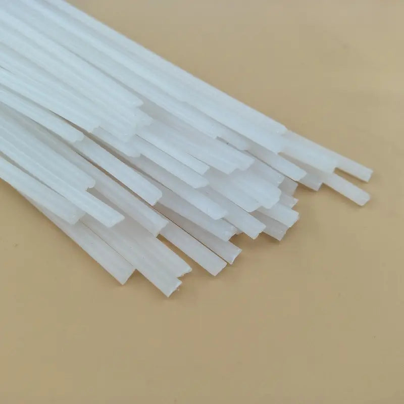 Baguettes de soudure plastique ABS noires – Tiges de réparation 30 cm pour pare-chocs et plastiques auto