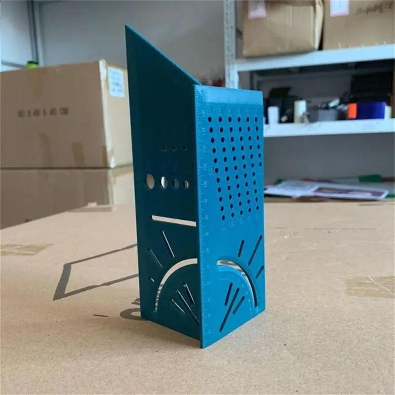 Équerre multifonction de menuisier – Gabarit de traçage précis pour angles, marquage et perçage du bois