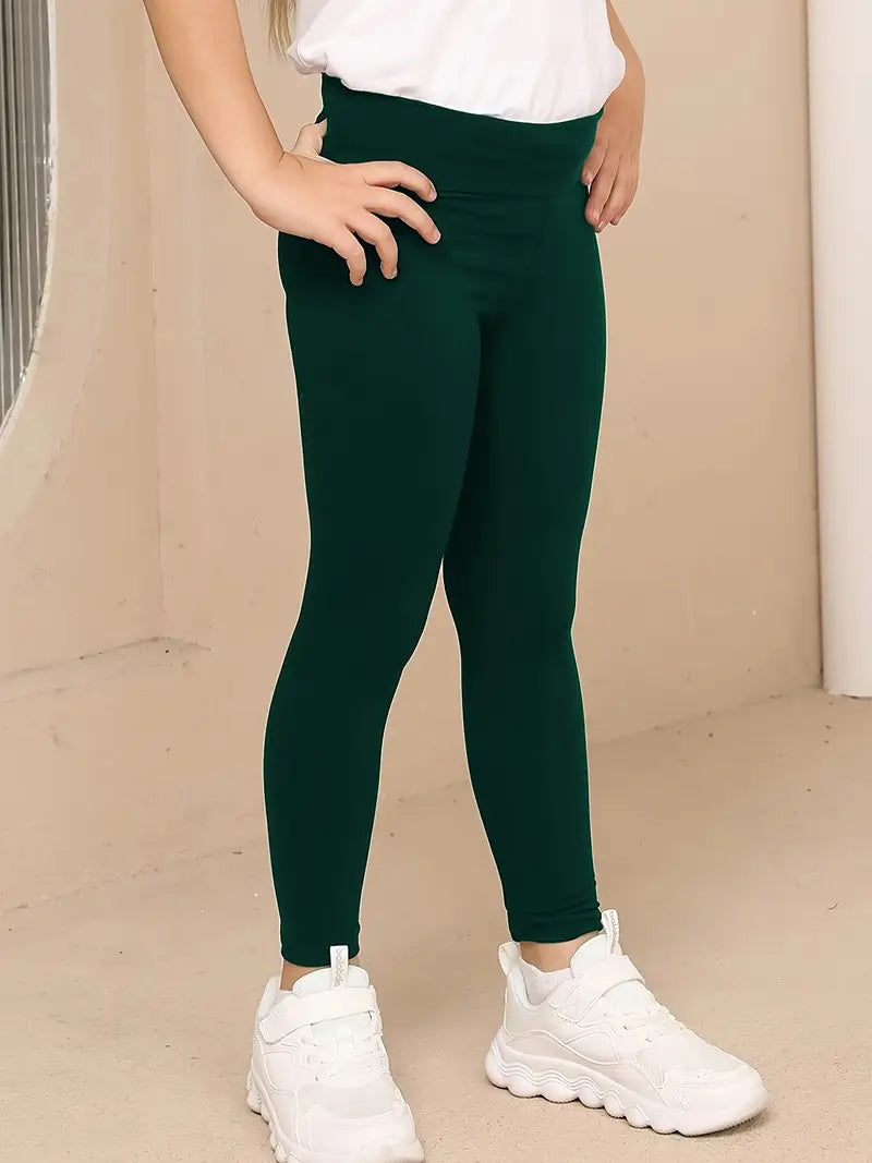 Legging Fille – Pantalon Extensible Confortable pour Sport et Loisirs