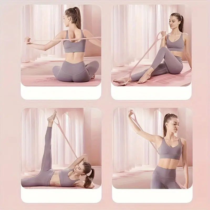 Élastique de résistance multifonction – Bande fitness en latex pour musculation, yoga et rééducation