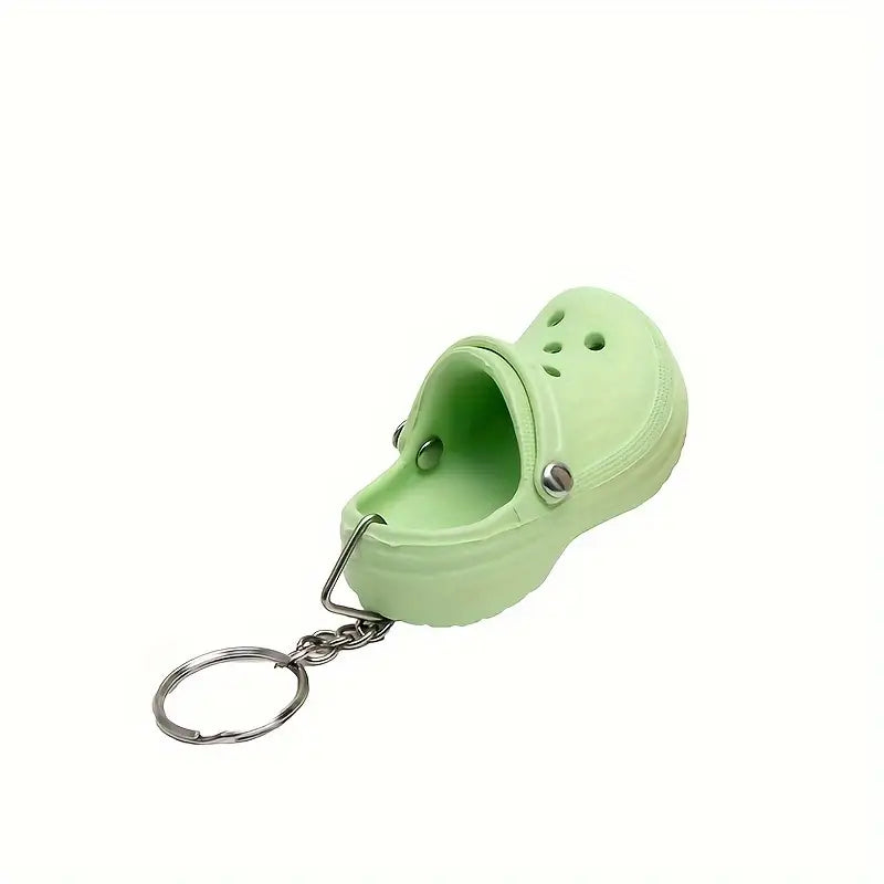 Porte-clés sandale crocs colorée – Breloque fun et originale pour femme