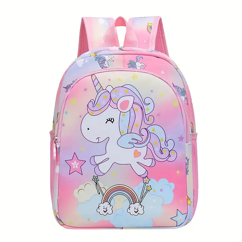 Sac à dos enfant licorne arc-en-ciel – Cartable mignon maternelle et primaire fille