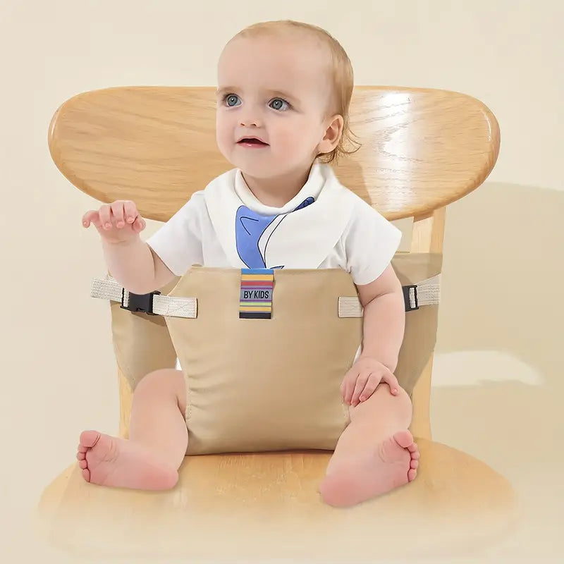Siège portable bébé pour chaise – Harnais de sécurité réglable, repas et voyages pratiques