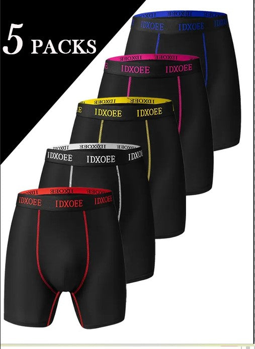 Pack de 5 Boxers Sculptants Homme - Confort & Maintien Invisible, un sous-vêtement gainant respirants