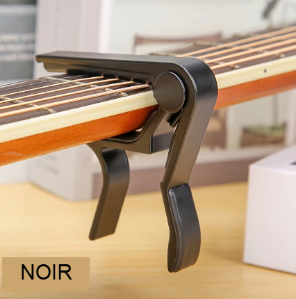 Capodastre en Alliage d’Aluminium pour Guitare – Serrage Rapide & Précis