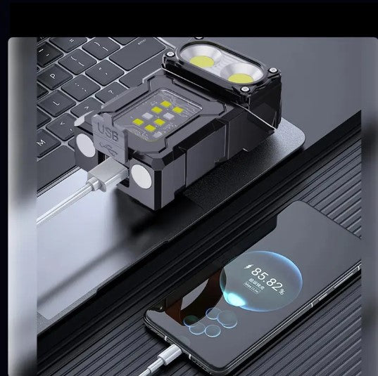 Lampe Torche LED Rechargeable avec Affichage Digital – Ultra Puissante, Compacte et Multifonction – Collection Lampes de Poche