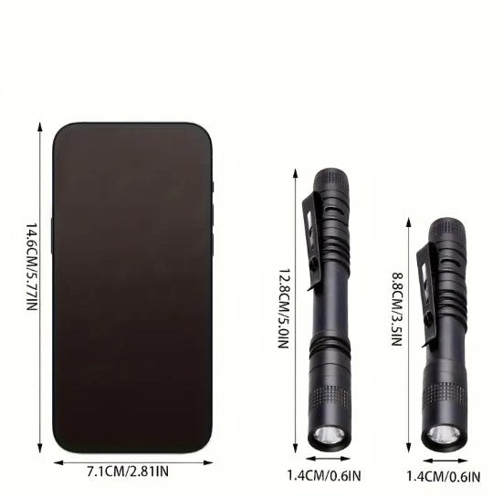 Lampe Torche UV à LED Portable – Détecteur de Taches et Traces Invisibles pour Hôtel, Maison et Nettoyage – Collection Lampes de Poche