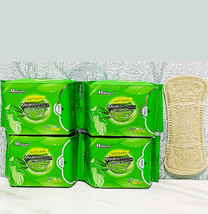 Serviettes hygiéniques biodégradables en fibre de bambou – Ultra douces et respectueuses de l’environnement