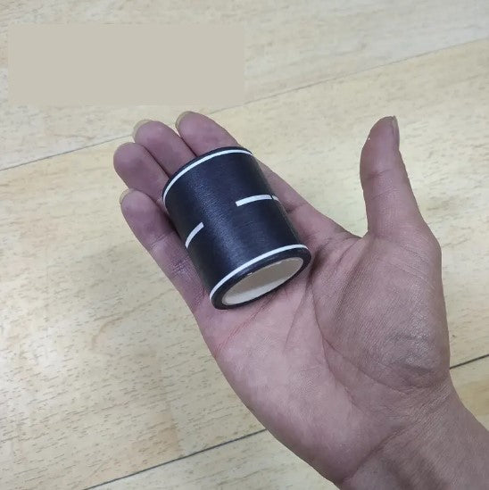 Ruban Adhésif Route Noire – Washi Tape Créatif pour Scrapbooking, Maquettes et Loisirs Créatifs