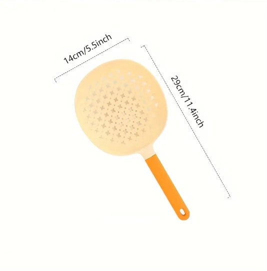 Passoires à Manche en Plastique – Ustensiles de Cuisine Multifonctions pour Égoutter Pâtes, Légumes et Fruits