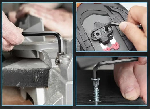 Clés Allen hexagonales – Outils manuels multifonctions pour montage, vissage et réparation