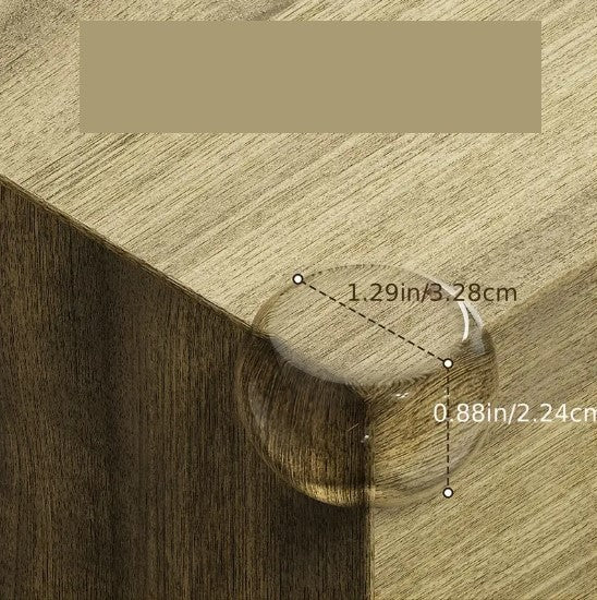 Protection Coin de Table Transparente – Angle de Sécurité Bébé et Enfant