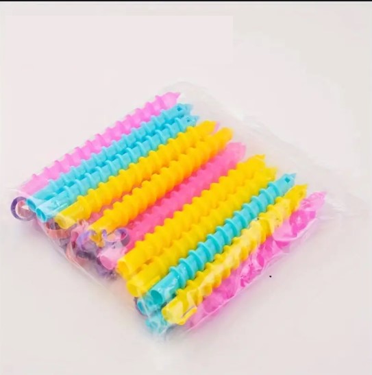 Bigoudis Spirales Sans Chaleur – Lot de 18 Curlformers pour Boucles Définies et Naturelles – Faciles à Utiliser sur Cheveux Longs ou Mi-longs