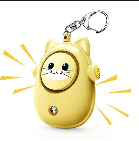 Alarme de Sécurité Personnelle Porte-Clés – Sirène Puissante et Design Mignon pour Enfants & Adultes