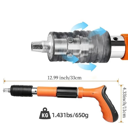 Pistolet de Clouage Électrique avec Coffret – Outil de Fixation Puissant pour Construction et Bricolage