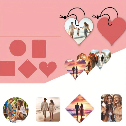 Désodorisant voiture personnalisé avec photo – Cadeau unique à suspendre