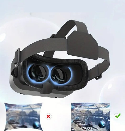 Casque de Réalité Virtuelle 3D – Lunettes VR Immersives pour Jeux Vidéo, Films et Expériences Interactives