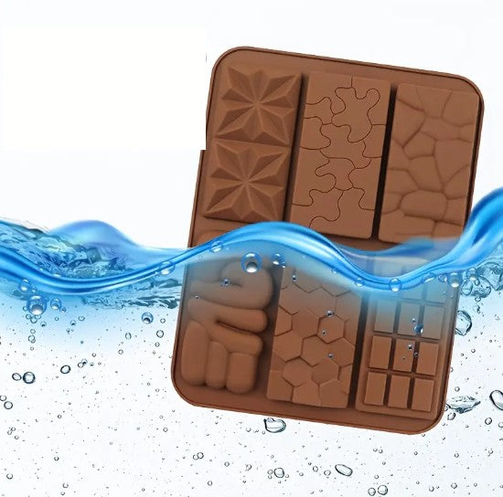 Moule en Silicone Créatif pour Barres d’Alimentation – Chocolats, Snacks Énergétiques et Pâtisseries Maison