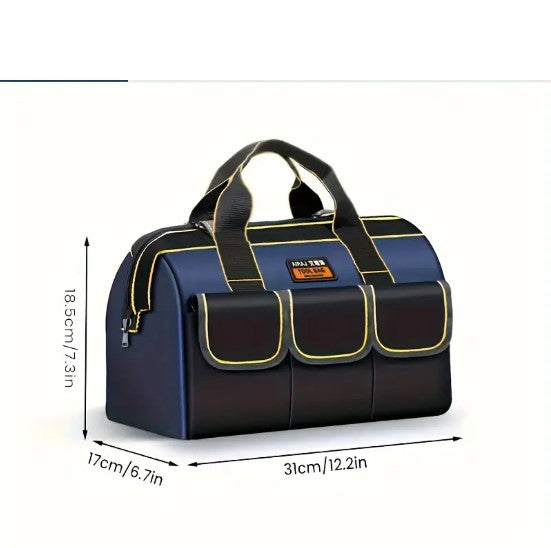 Sac à Outils Professionnel en Tissu Oxford – Grande Capacité, Poches Multiples et Poignées Renforcées – Collection Boîtes à Outils et Accessoires